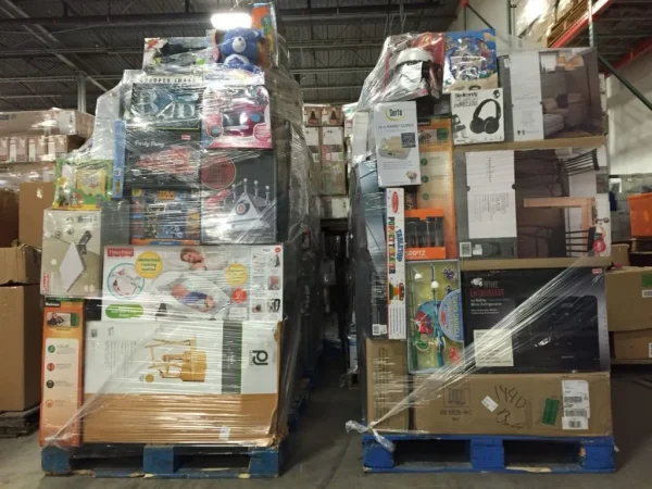 mixed general merchandise pallet assorted product mix