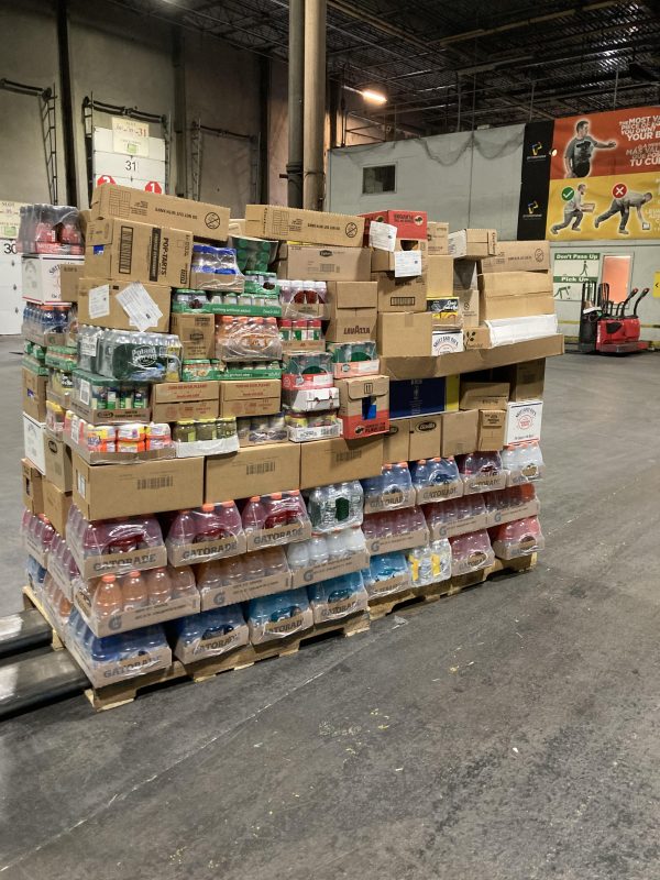 mixed grocery products pallet food & beverage liquidation